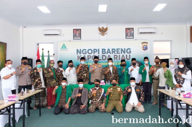 Kapolda Riau Dan GP Ansor Provinsi Riau, Sinergi Untuk Masyarakat Riau