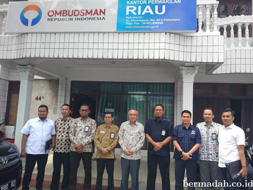 Andi Rachman Kunjungan ke Kantor Ombudsman RI Perwakilan Riau