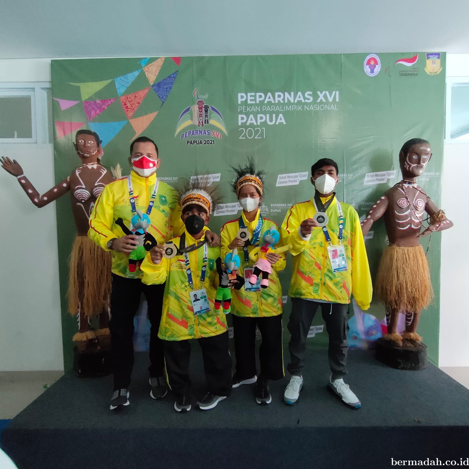 Peparnas Papua, Tambah 3 Emas, Renang Sumbang 2 Emas dan Judo 1 Emas Buat Riau