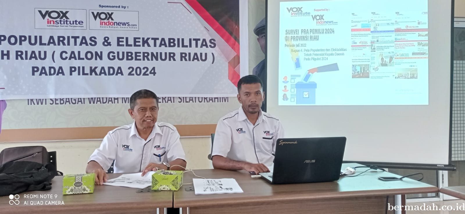 Survei Calon Gubernur Riau VOXinstitute: Syamsuar Tertinggi, Diikuti Edy Natar dan Syamsurizal
