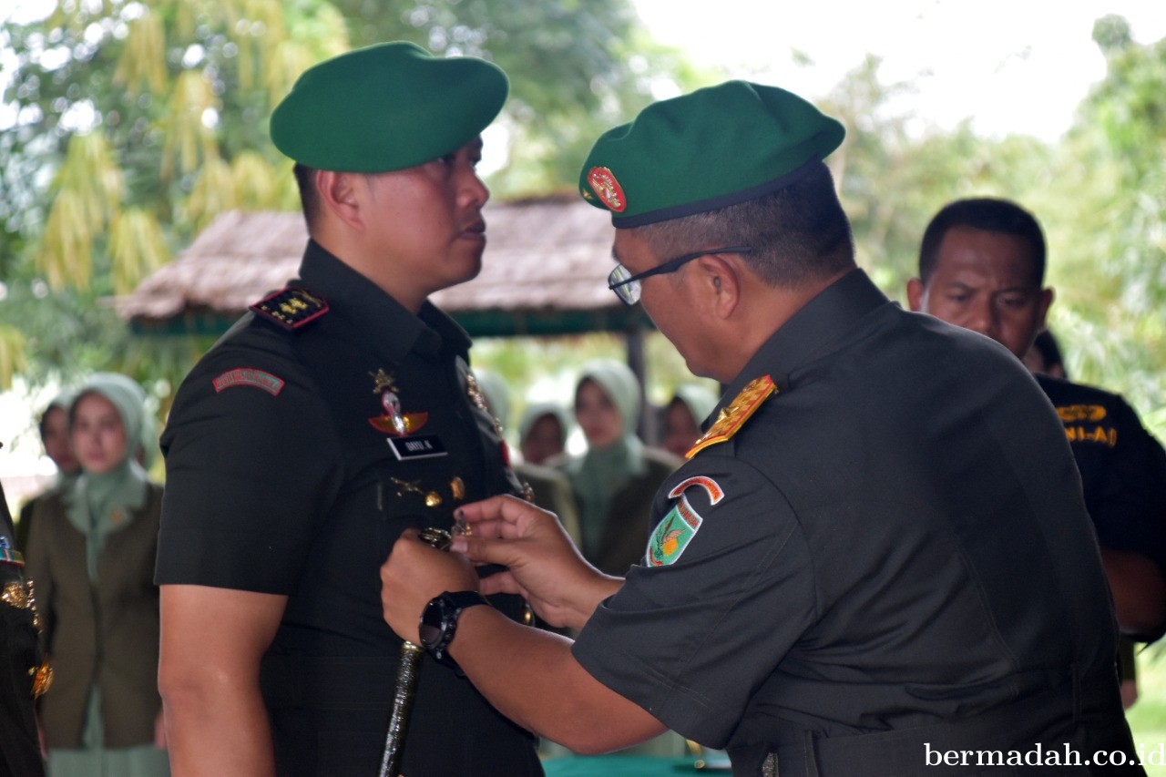 Brigjen TNI E. Reza Pahlevi, S.E Pimpin Serah Terima Jabatan Dandim 1707/Merauke