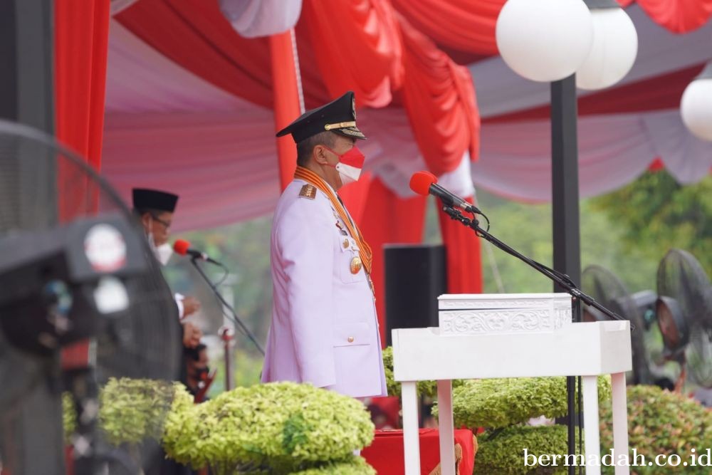 Gubri Jadi Inspektur Upacara HUT ke-77 RI, Tingkat Provinsi Riau