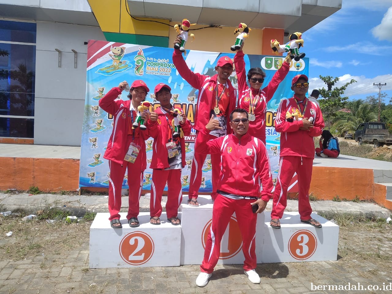 Porprov Riau X Kuansing 2022,  Atlet Air Ski Pelalawan Raih 7 Medali