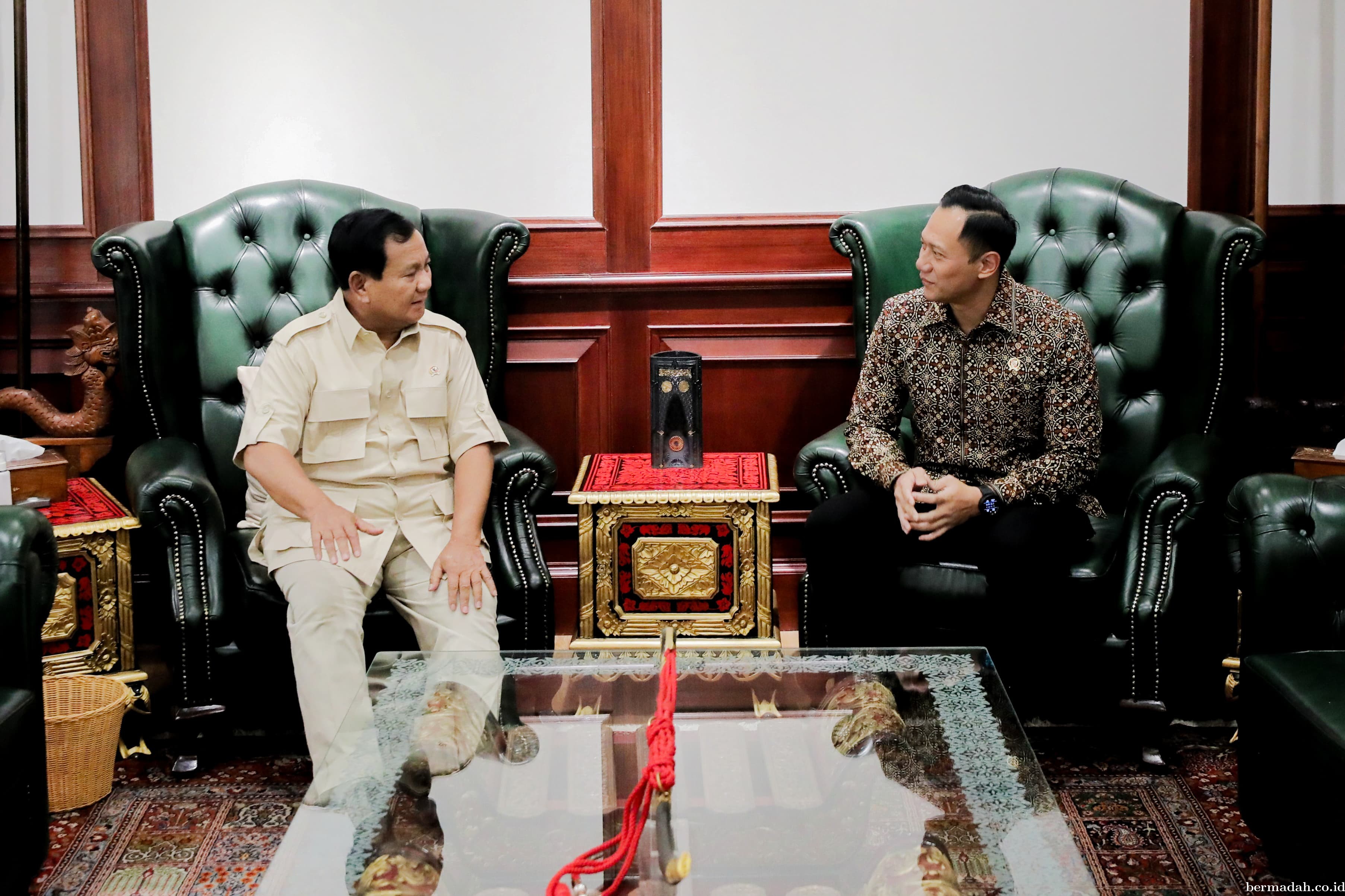 Menteri ATR/Kepala BPN Sambung Silaturahmi dengan Menhan