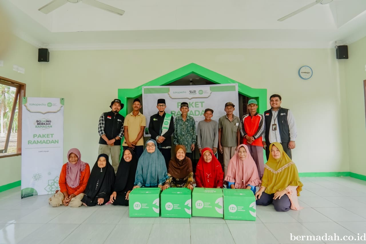 Tokopedia bersama IZI Riau salurkan 100 Paket Ramadhan di wilayah 3T Kepulauan Meranti