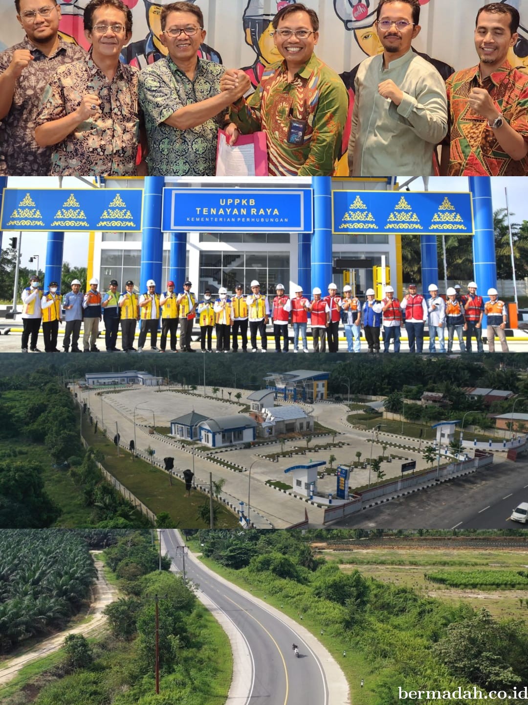 Serah Terima Konstruksi Tepat Waktu, PT Adhi Jalintim Riau Resmi Memulai Masa Layanan
