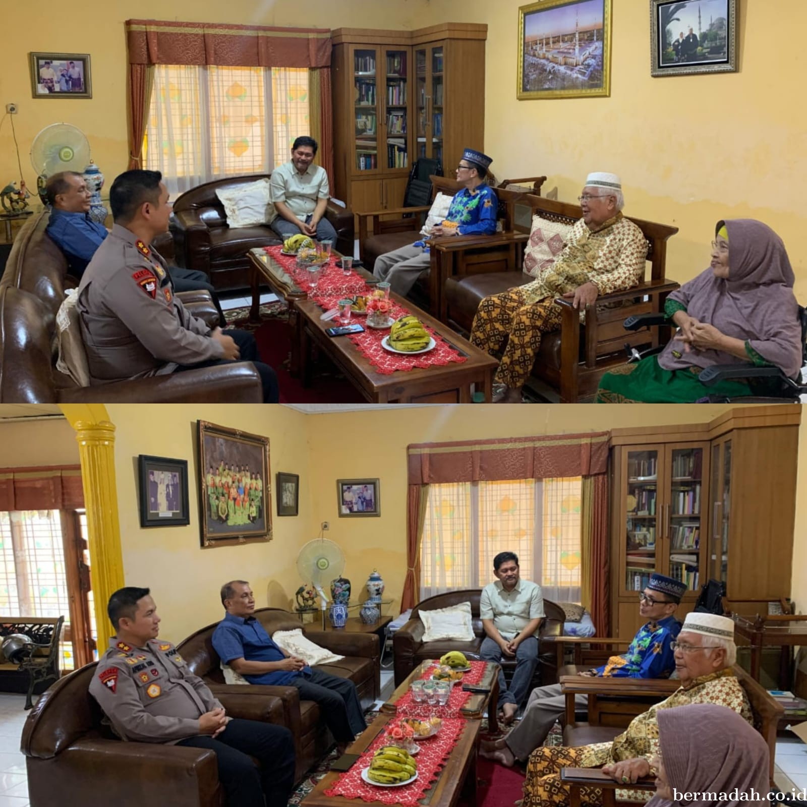 Kapolres Pelalawan Jalin Silaturahmi dengan Tokoh Adat