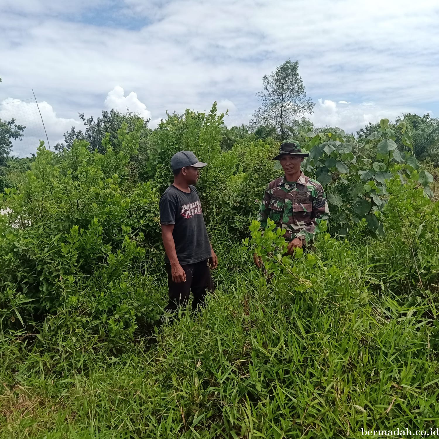 Penanggulangan Karhutla di Wilayah Koramil 02/Sungai Apit Jumat, 23 Agustus