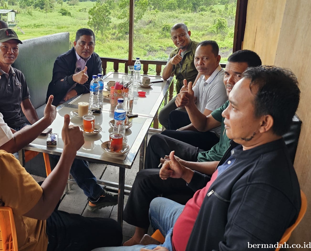 Nasarudin SH MH Tantang H Zukri SE, Siap Wujudkan Pembangunan Berbasis Aspirasi Warga