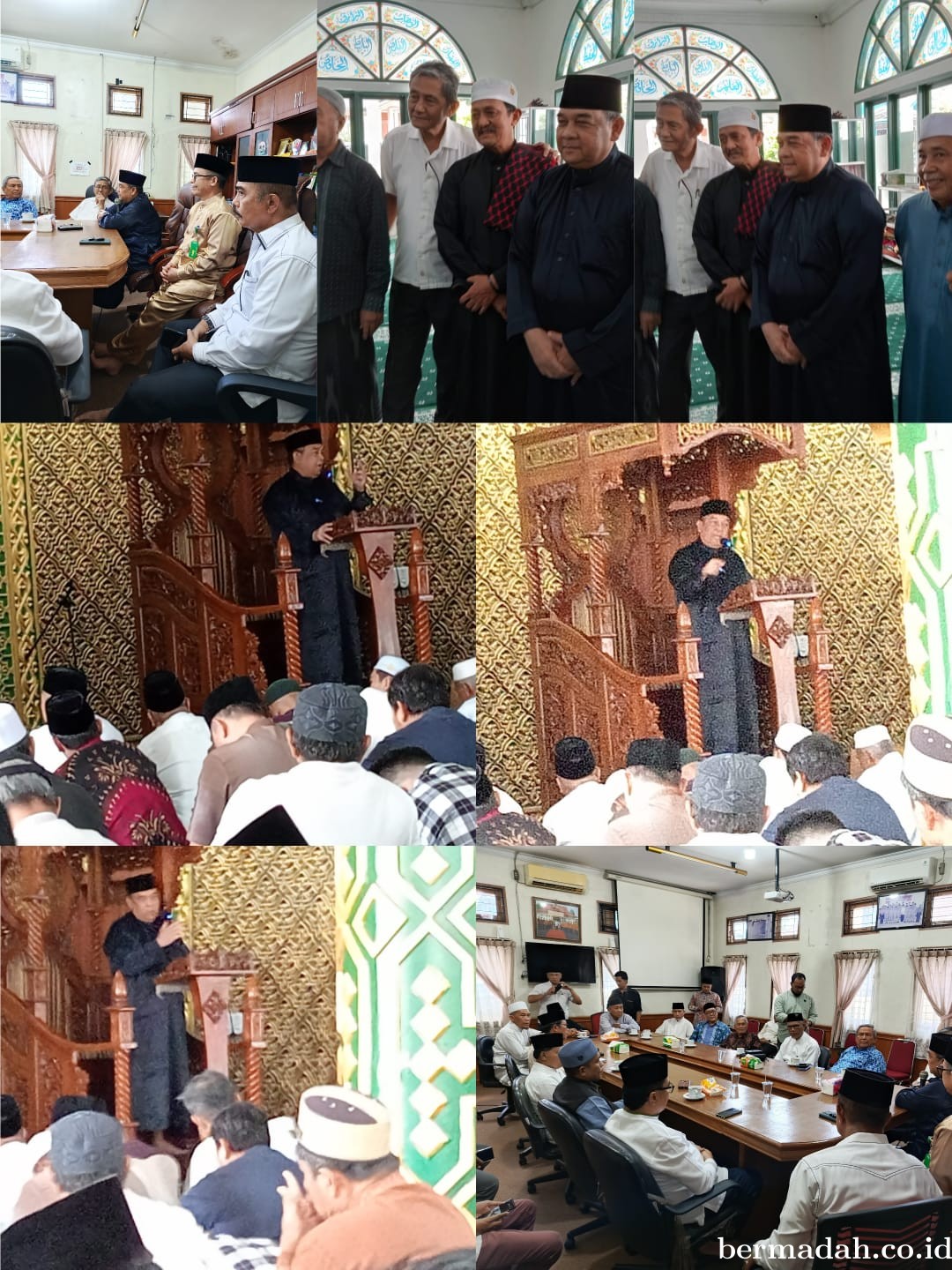 Usai Jadi Khatib Jumat di Masjid Baitul Arasy, Balon Walikota Edy Nasution Diundang FKUB Pekanbaru