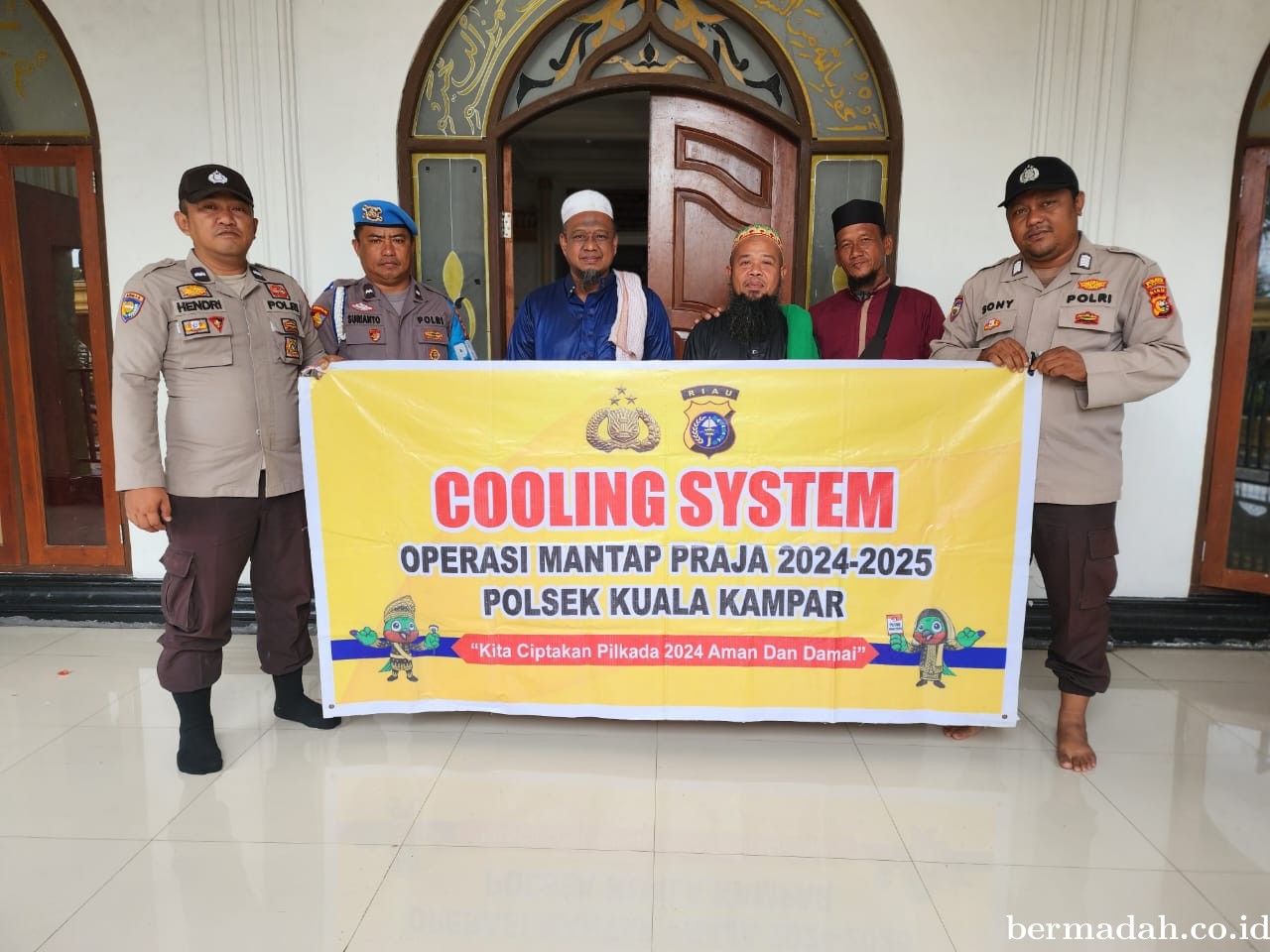 Polsek Kuala Kampar Terus Lakukan Cooling System Jelang Pilkada 2024, Jaga Kamtibmas di Masyarakat