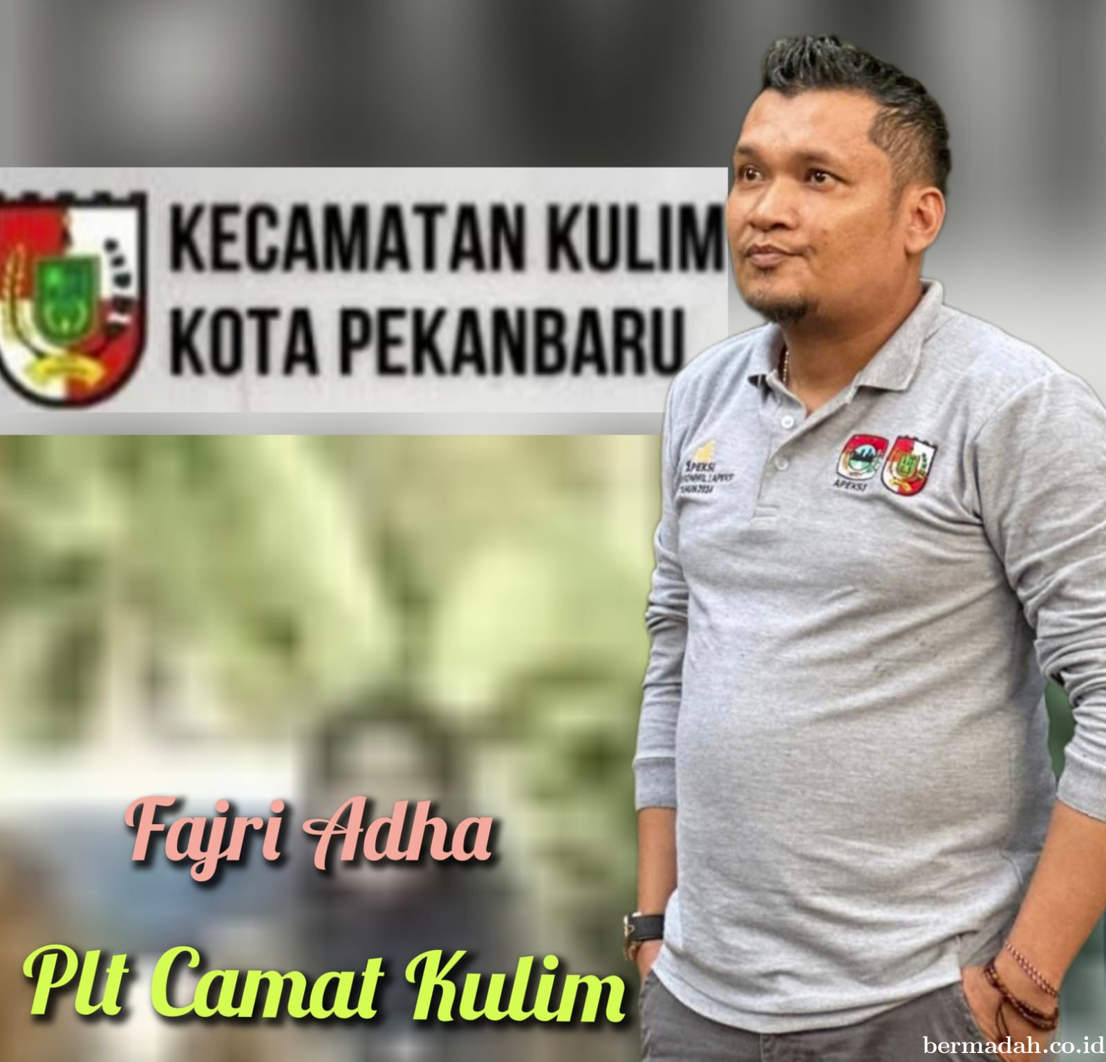 Intip Kiprah Fajri Adha SSTP MSi, Sosok Plt Camat Kulim Pekanbaru