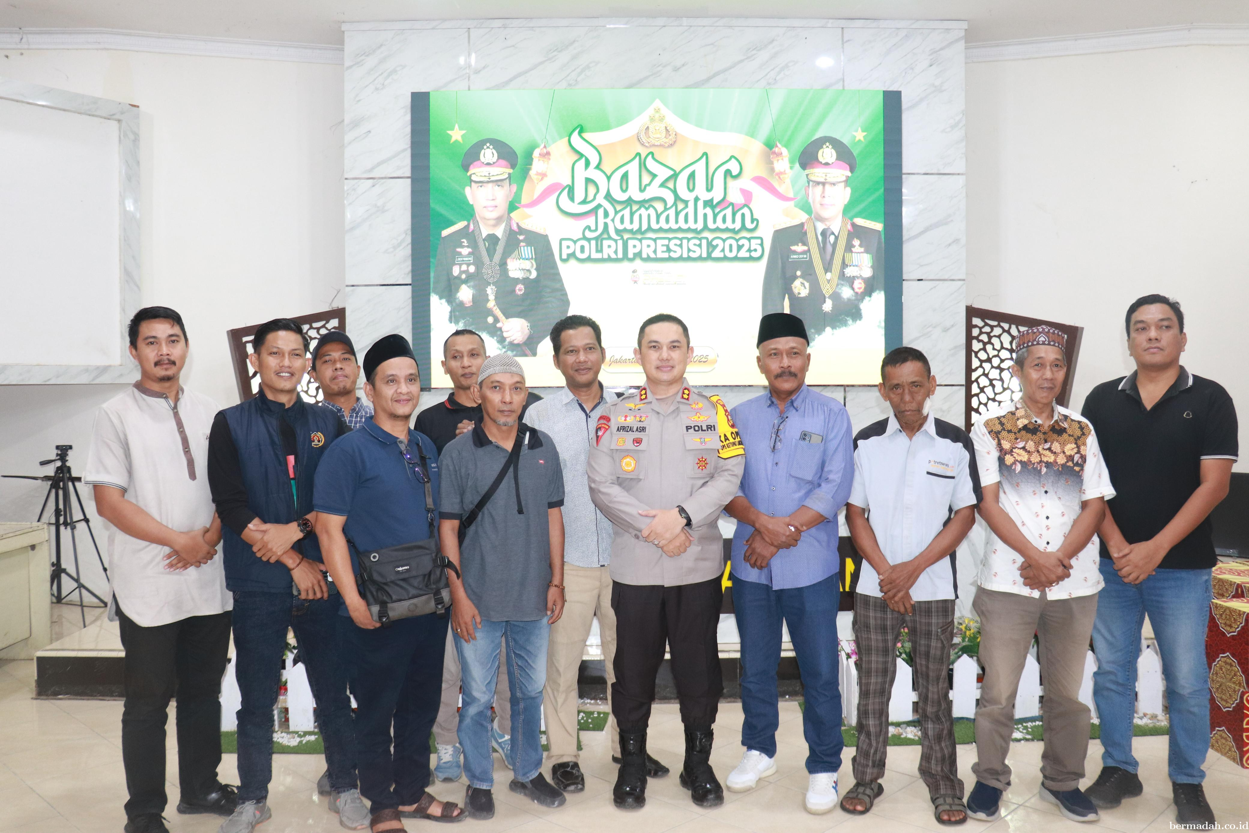 Kapolres Pelalawan Hadiri Bazar Ramadan Polri Presisi 2025, Tegaskan Kepedulian dan Kebersamaan