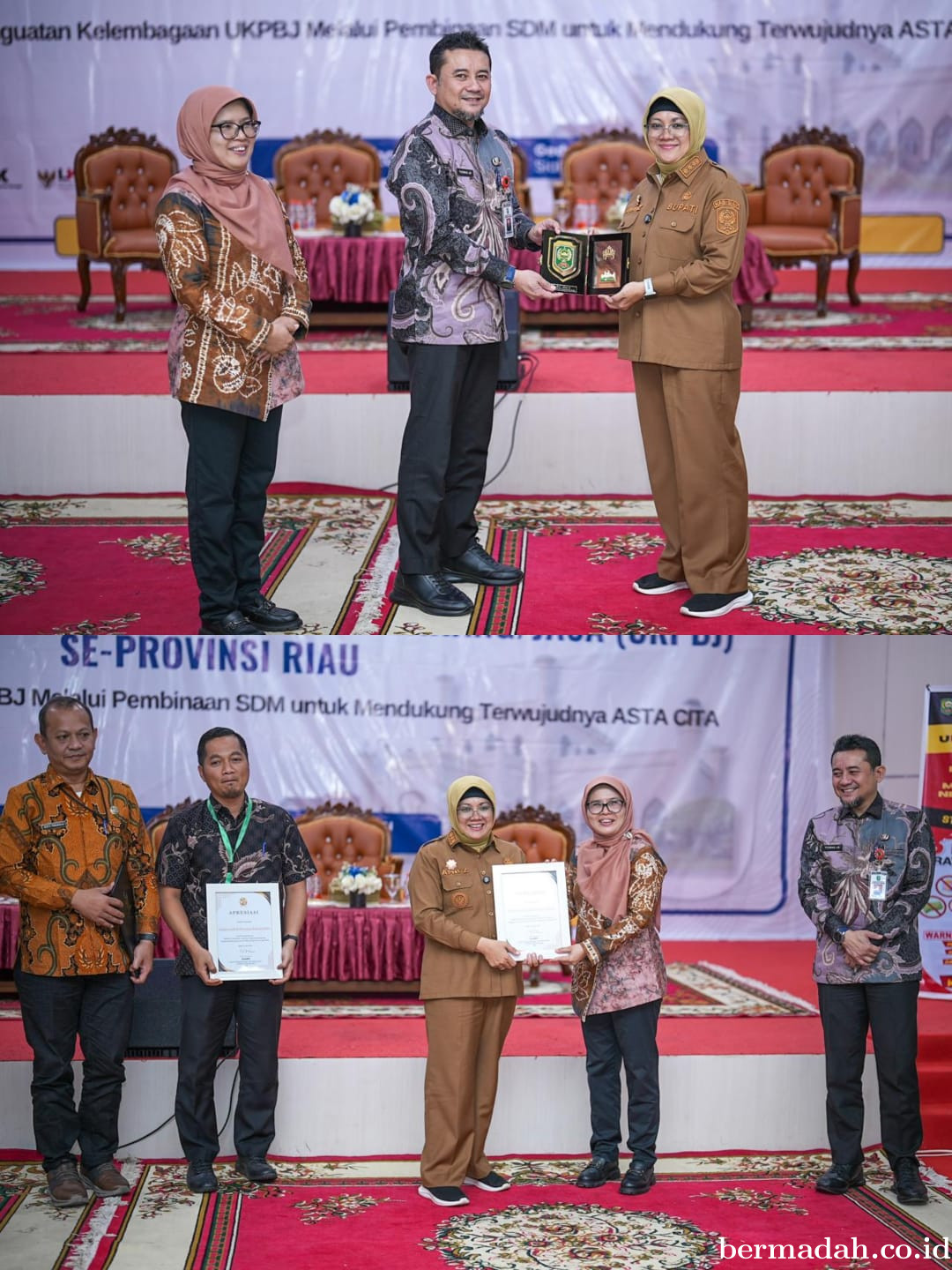 Bupati Afni Ingin BPBJ Siak Terbuka Transparan Umum Lelang Proyek