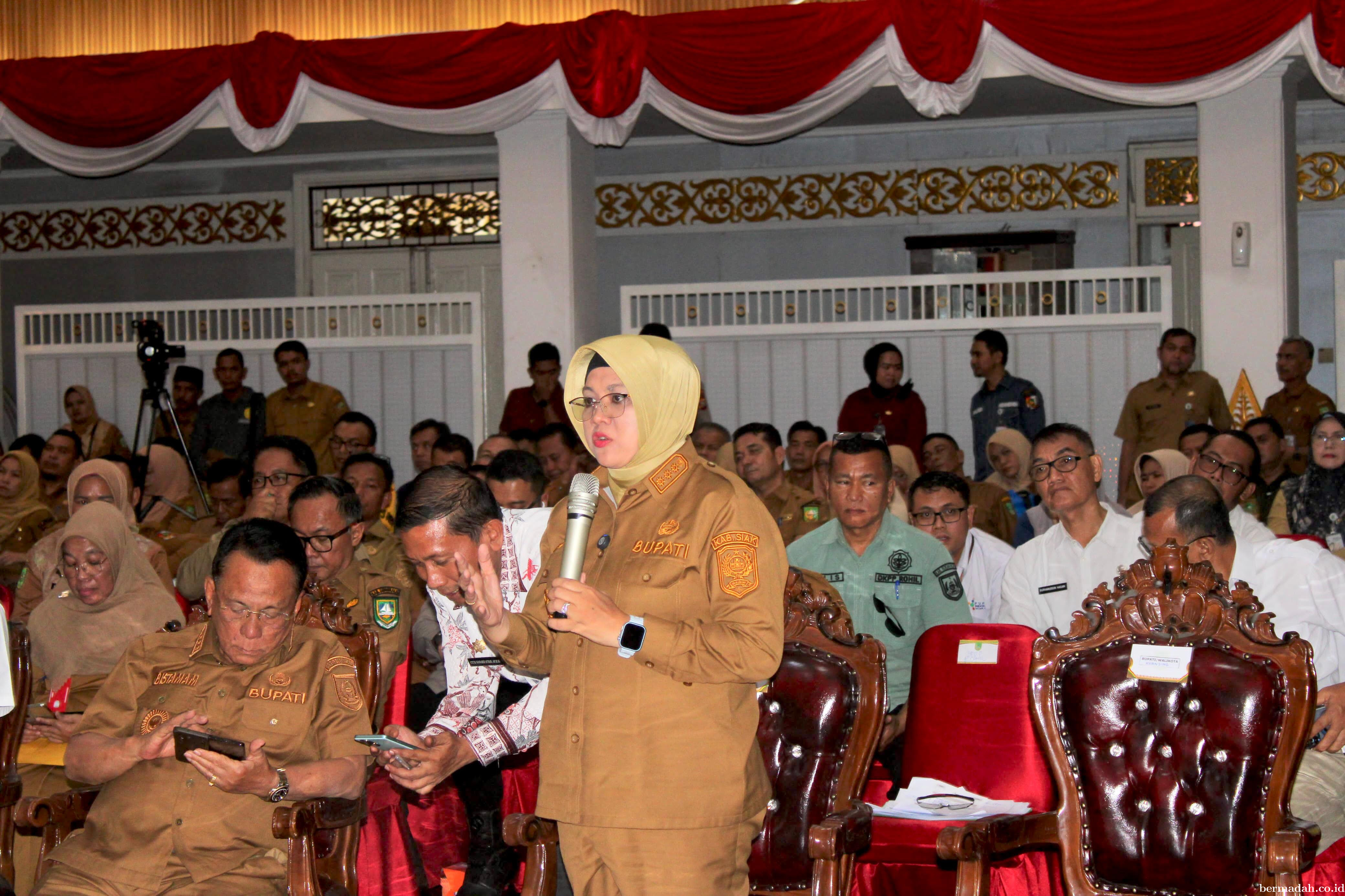 Menteri Pertanian ke Siak, Pemkab Siap Dukung Program Optimalisasi Lahan