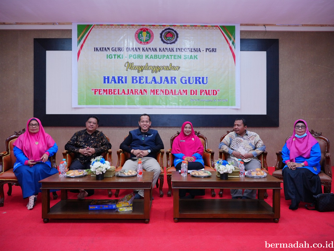 IGTKI-PGRI Kabupaten Siak Gelar Hari Belajar Guru Bertema Pembelajaran Mendalam di PAUD