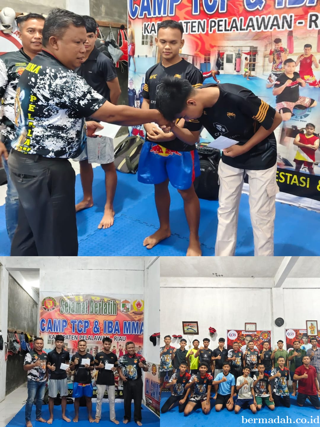 Prestadi Gemilang! Atlet MMA Tiger Club Pelalawan Harumkan Nama Daerah di Ajang Nasional
