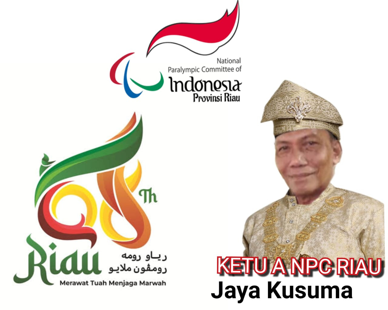 Tahniah Hari Jadi Provinsi Riau ke-68, Ketua NPC Riau Jaya Kusuma: Semoga Provinsi Riau Semakin Maju