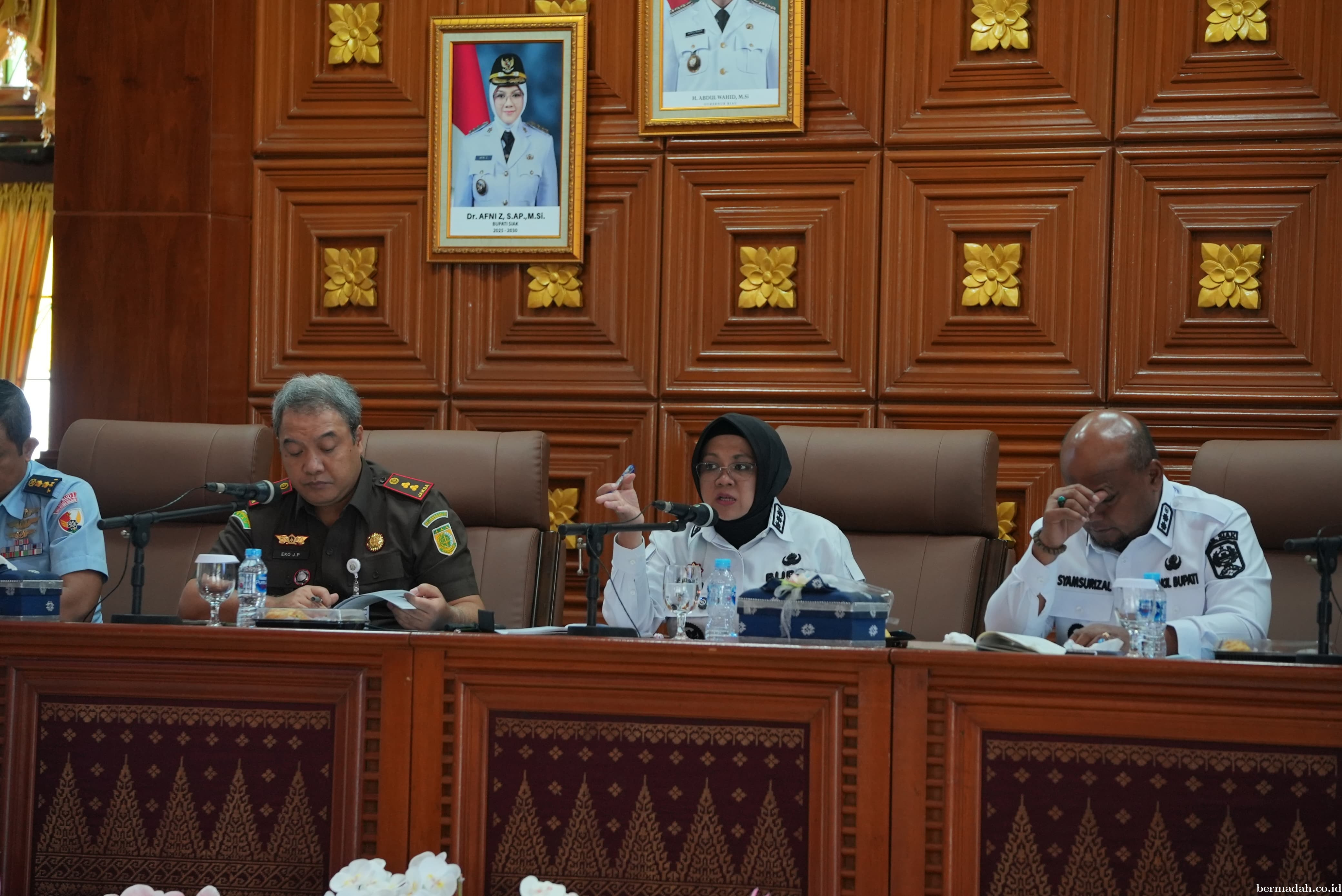 Bupati Siak Sampaikan Progres Realisasi Fisik dan Keuangan APBD Tahun 2025