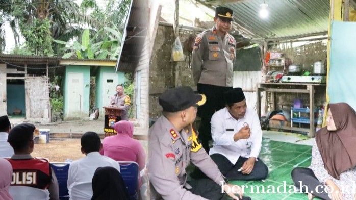 Kapolres Siak AKBP Asep Sujarwadi Bedah Rumah Warga, Program Zakat Bersama BASNAS