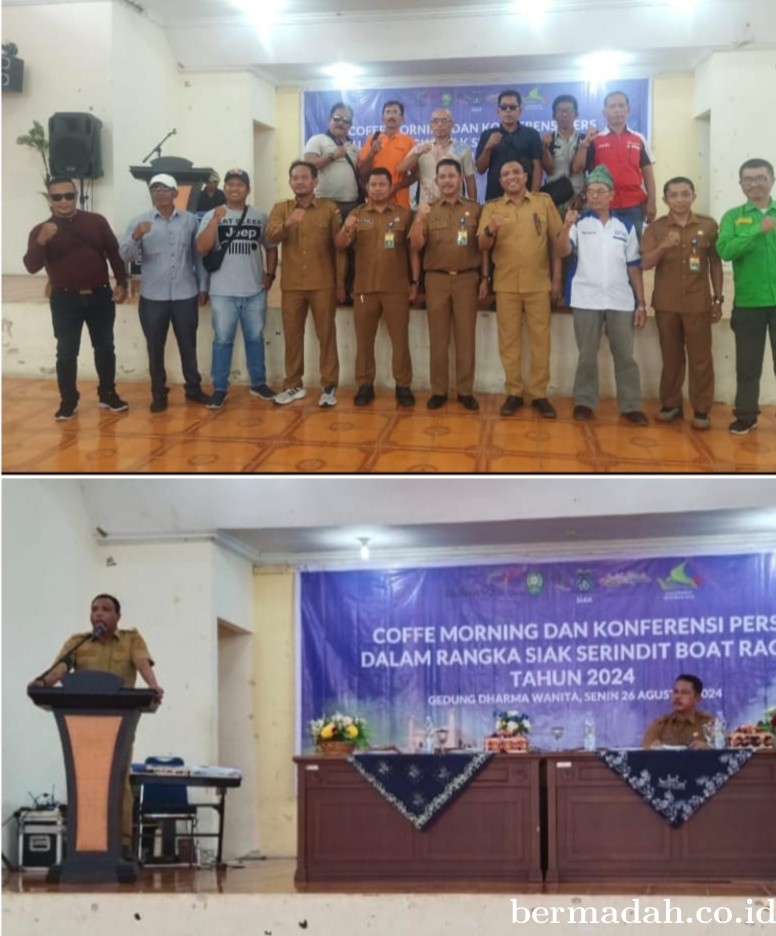 Ivent SERINDIT BOAT RACE 2024, Dinas Pariwisata Bersama Diskominfo Siak