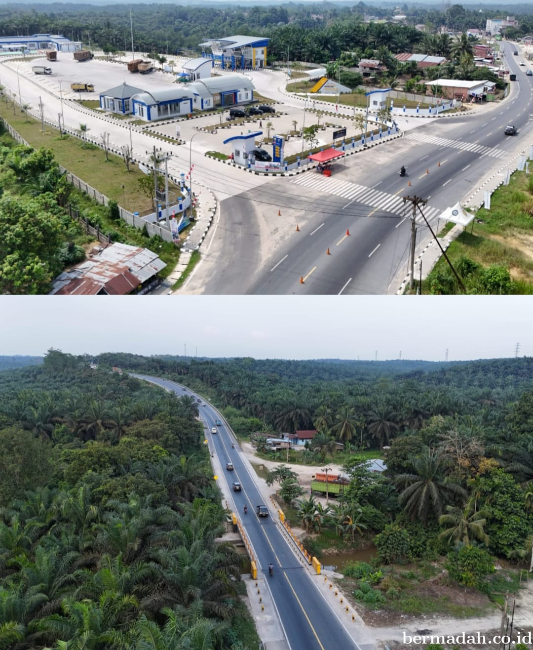 PT Adhi Jalintim Riau dan BPJN Riau Siapkan Infrastruktur Jalan dan Posko Lebaran