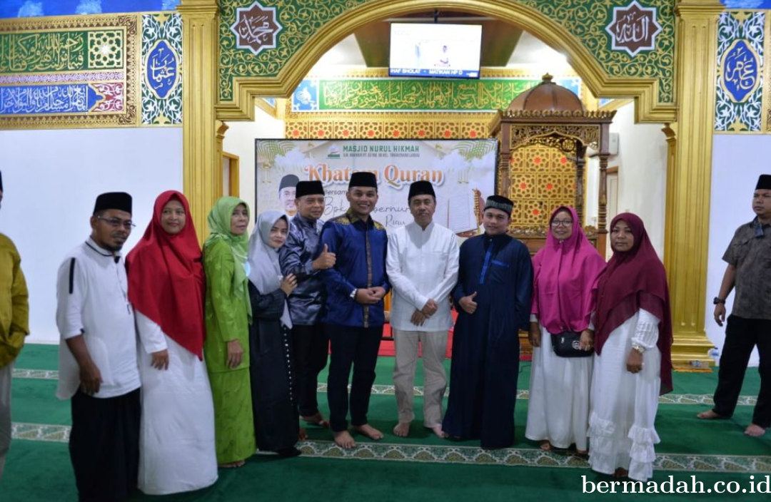 Gubernur Riau Hadiri Khatam Quran Sambut Tahun Baru Islam 1 Muharram 1444 H